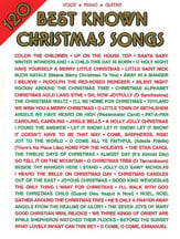 120 Best-Known Christmas Songs piano sheet music cover Thumbnail